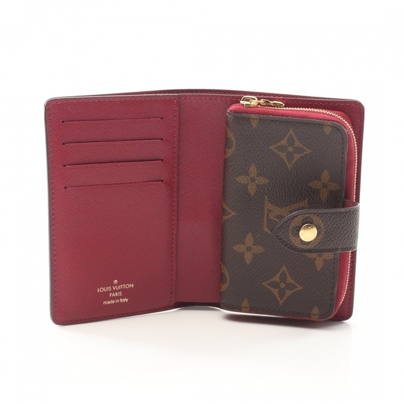Louis Vuitton Portefeuille Juliet Fuchsia Bifold Wallet Brown - Picture 2 of 5